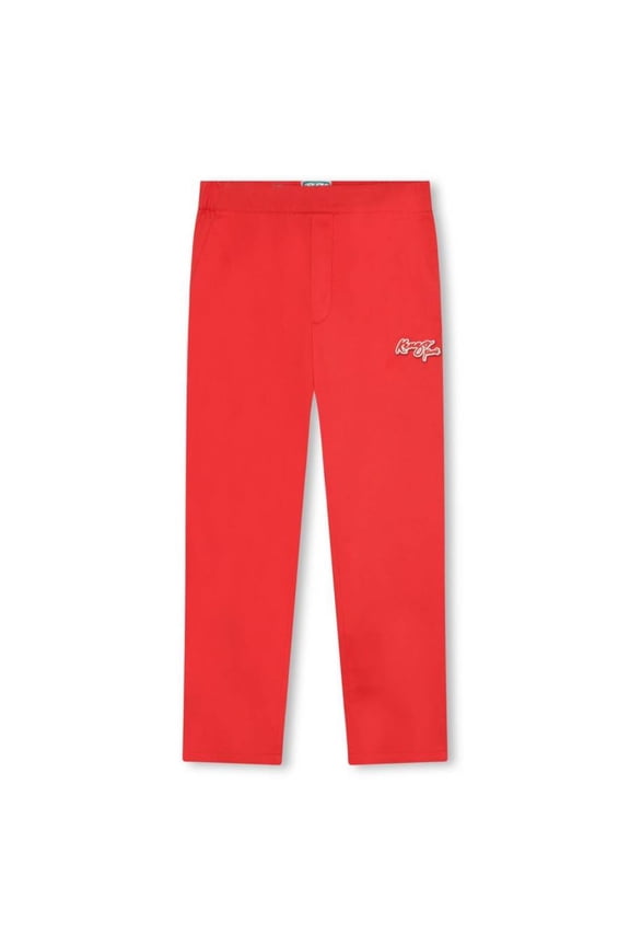 Boys Logo Patch Cotton Sweatpants, Size 4Y