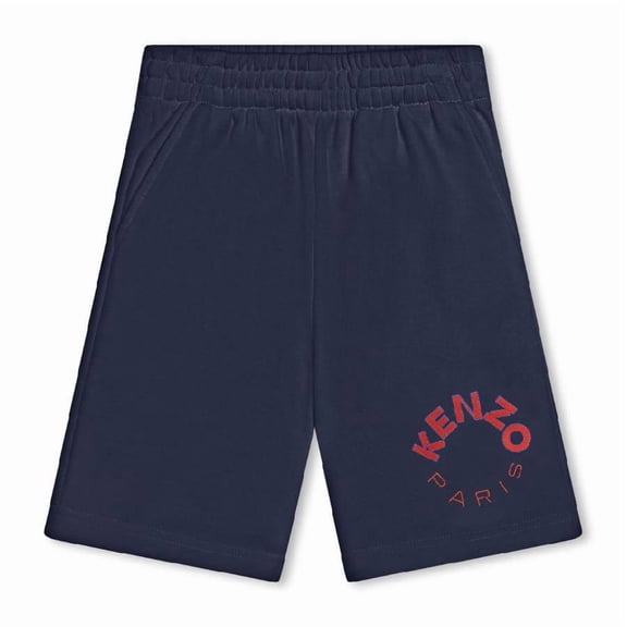 Kenzo Boys Logo-Print Cotton Shorts, Size 10Y