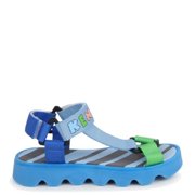Kenzo Boys Logo-Print Stripe Sandals, Brand Size 32 1 Kids
