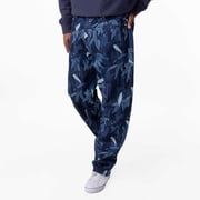 Kenzo Chiku-Rin Camo Motif Botan Loose Denim Jeans, Waist Size 31"