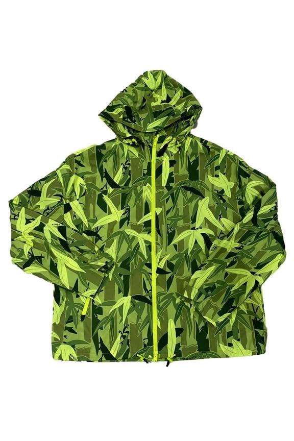 Drawstring Hood Windbreaker Jacket, Size X-Large
