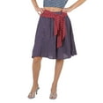 thumbnail image 1 of Kenzo Ladies Panelled Geometric-print Flared Skirt, Brand Size 40 (US Size 8), 1 of 1