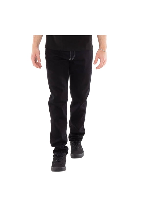 Logo-Patch Denim Pants, Size 29