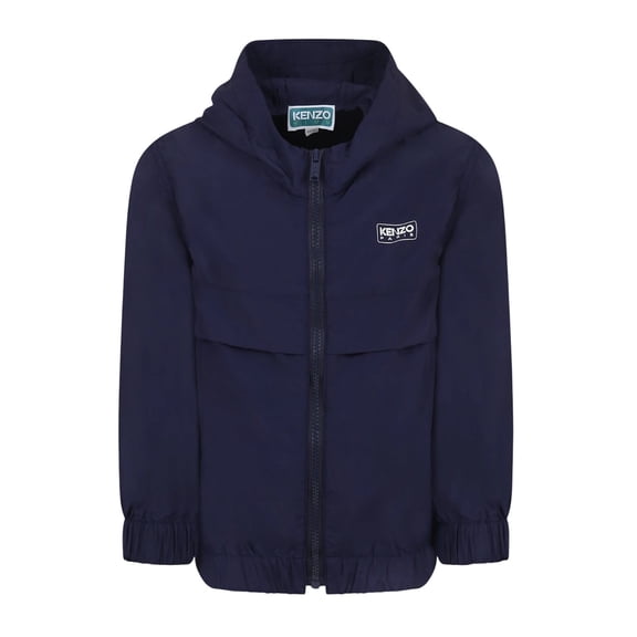 Kenzo Long Sleeve Windbreaker Jacket, Size 10