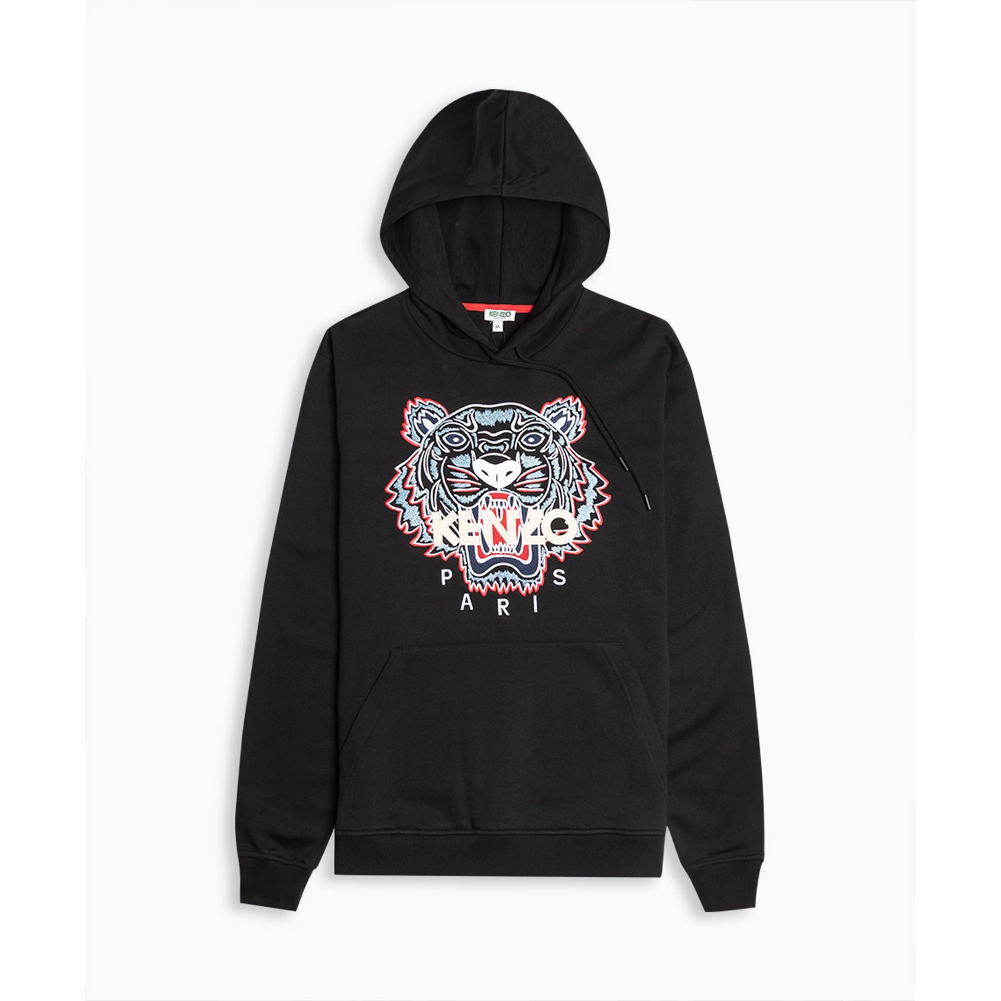 Kenzo Men's Black Classic Tiger Hoodie Sweatshirt L - Walmart.com