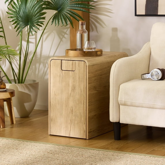 Sidekick Sport Equipment Rolling Rack, Oak