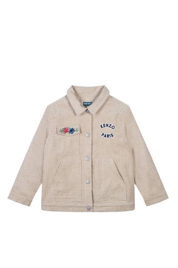 Straight Cut Corduroy Jacket, Size 8