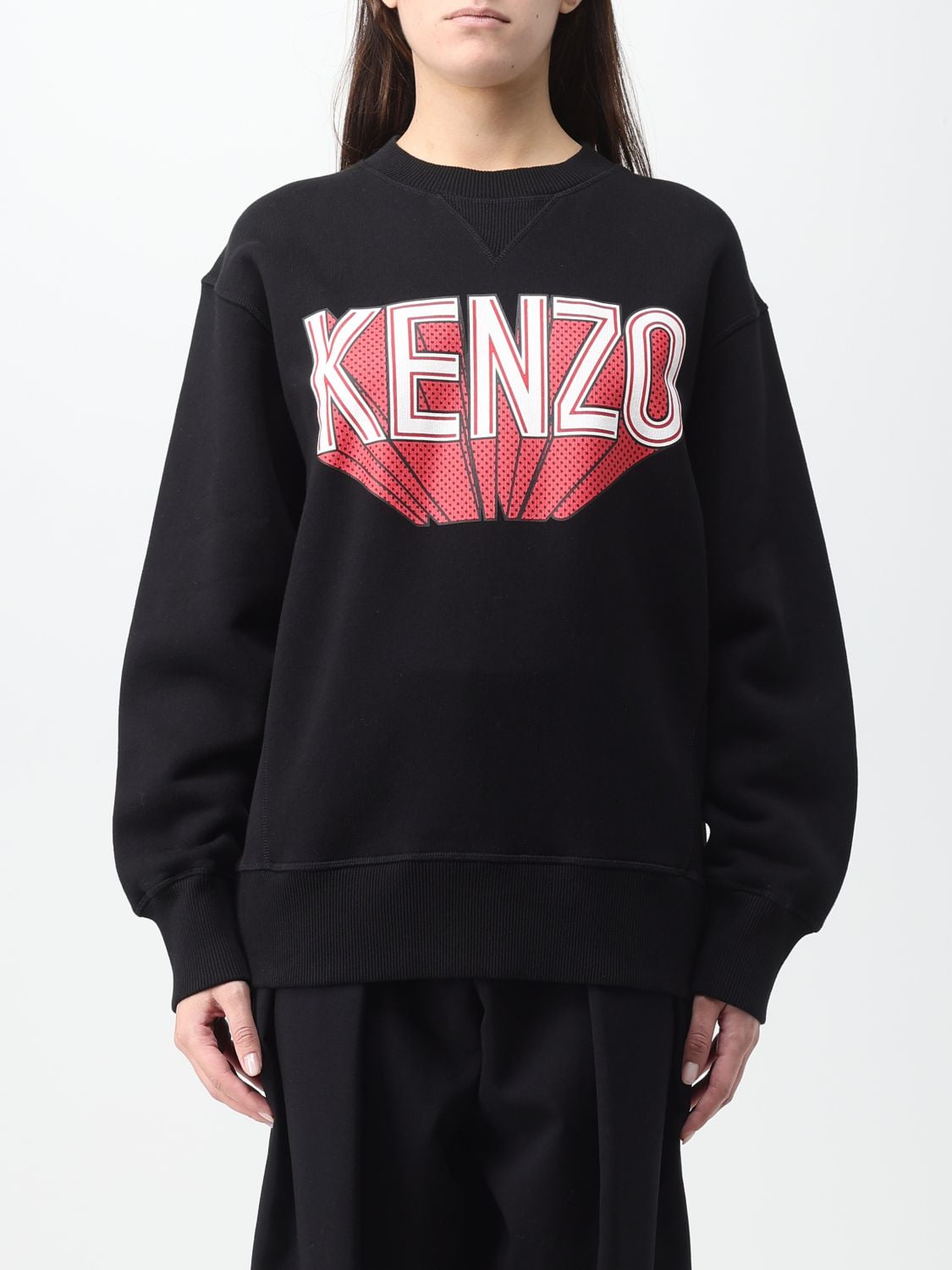 Kenzo Sweatshirt Woman Black Woman - Walmart.com