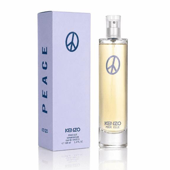 Kenzo Time for Peace Pour Elle Eau de Toilette, Perfume for Women, 3.4 oz Spray