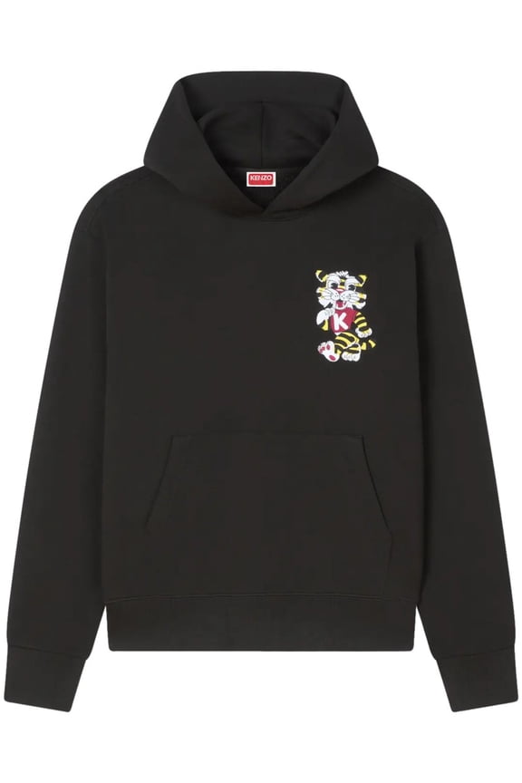 Wild Tiger Embroidered Classic Hoodie (Men's)