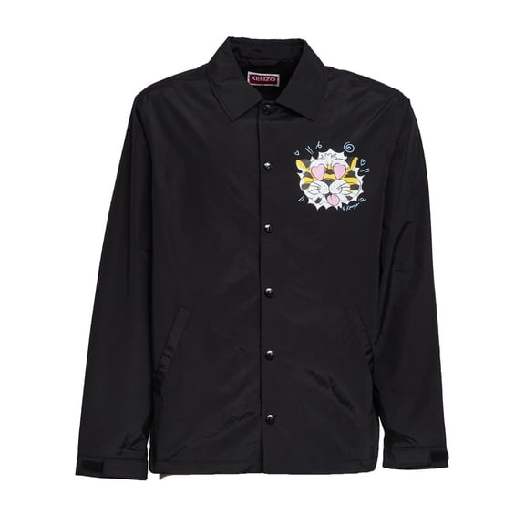 Kenzo Wild Tiger Unlined Nylon Cotton Jacket (Men's)