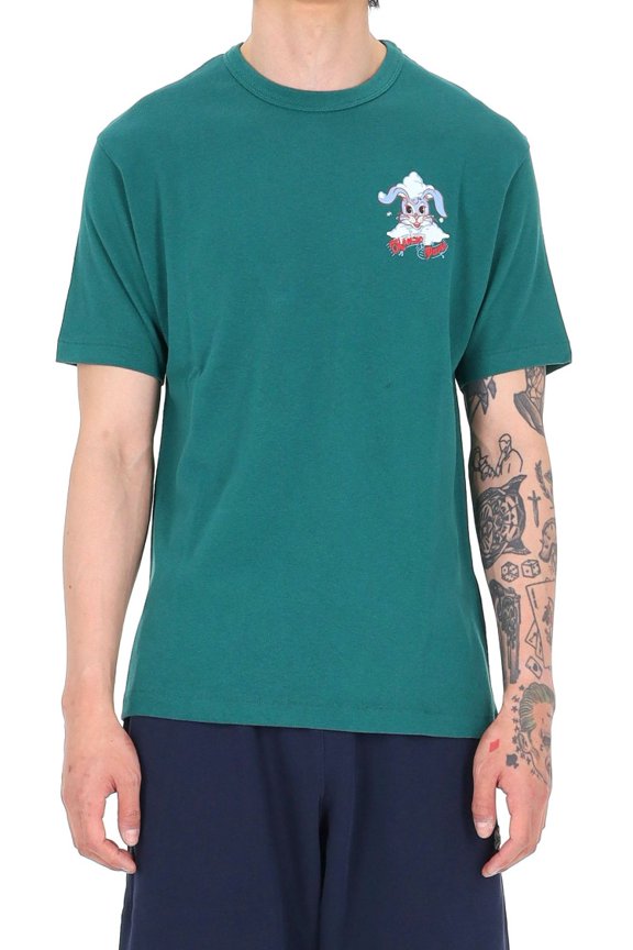 Winter Holidays Rabbit K@Li Cotton T-Shirt (Men's)