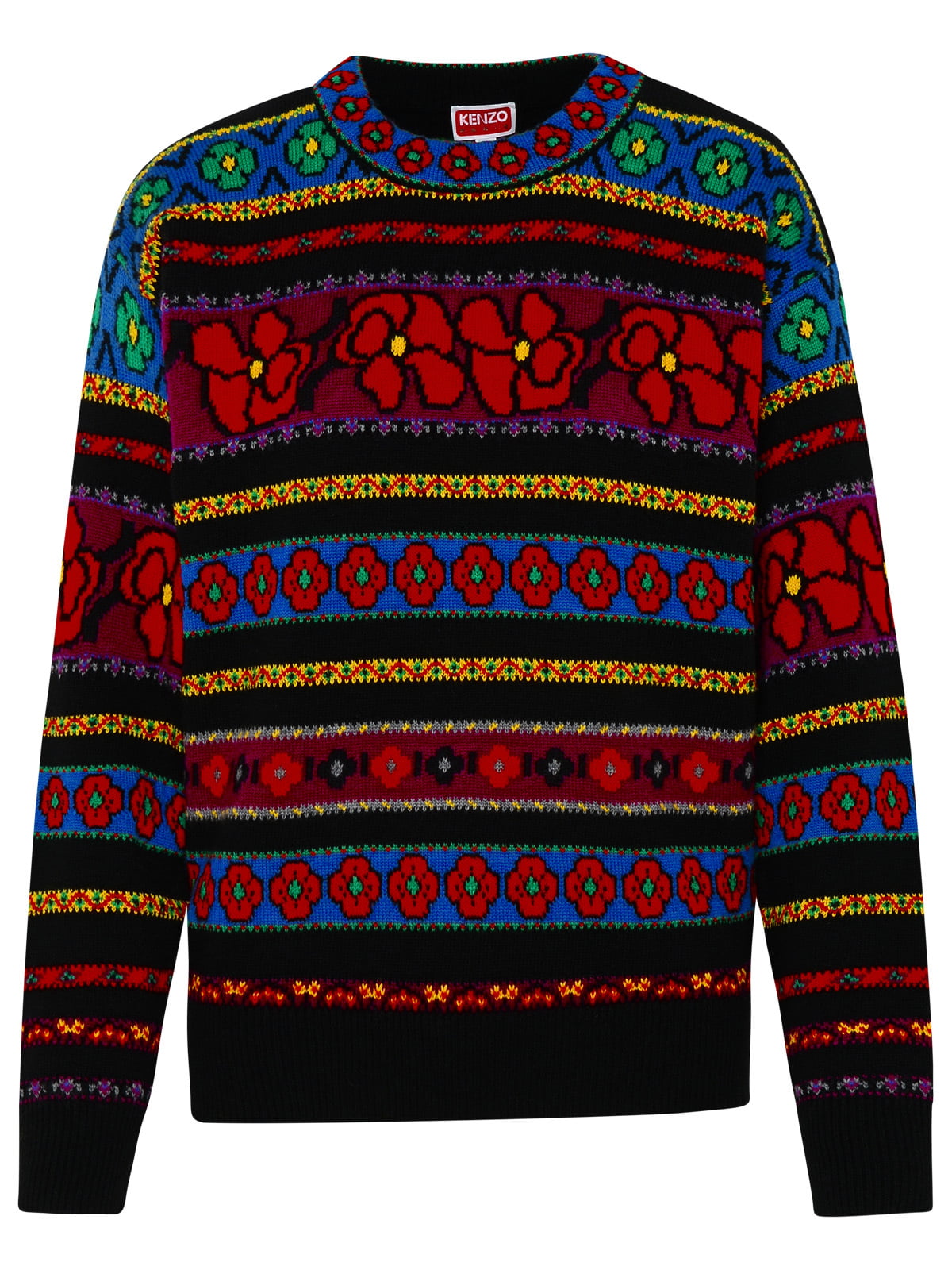 Kenzo Woman Multicolor Wool Sweater - Walmart.com
