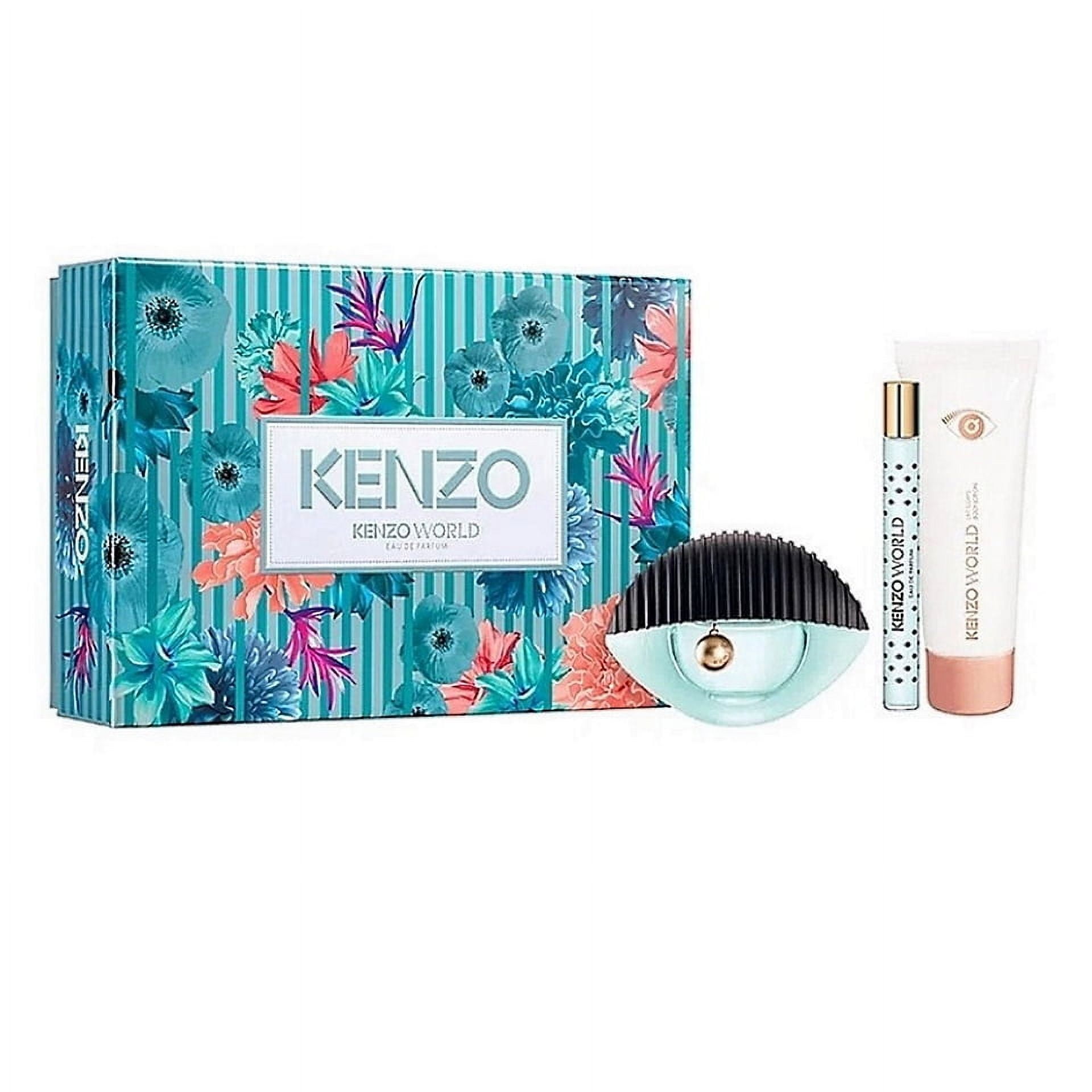 Kenzo World Eau de Parfum 3PCS Gift Set For Women - Walmart.com