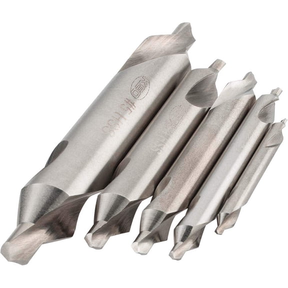 Keo 10000 Combination Drill & Countersink Set 5 Pc #1 to #5 High Speed Steel
