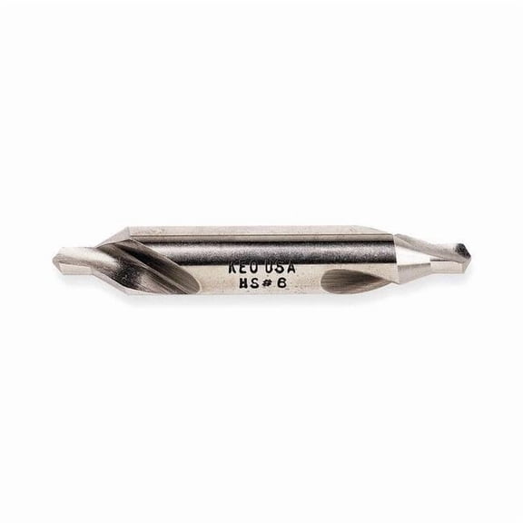 Keo Drill/Countersink Bit,82 Deg,No 6,HSS,BRGT 906-000-146