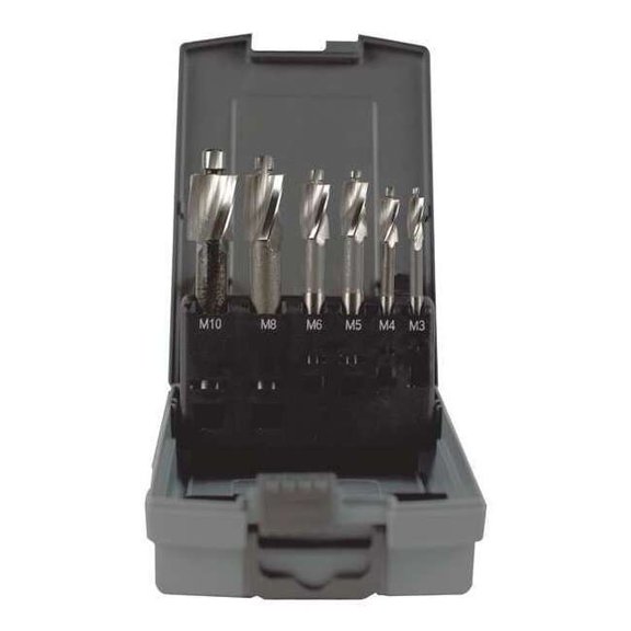 Keo Counterbore Set,Metric,6 Pcs 902-000-067