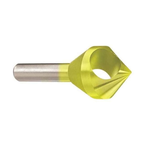 Keo Countersink,0 FL,90 Deg,5/16,Cobalt,TiN 919-000-220