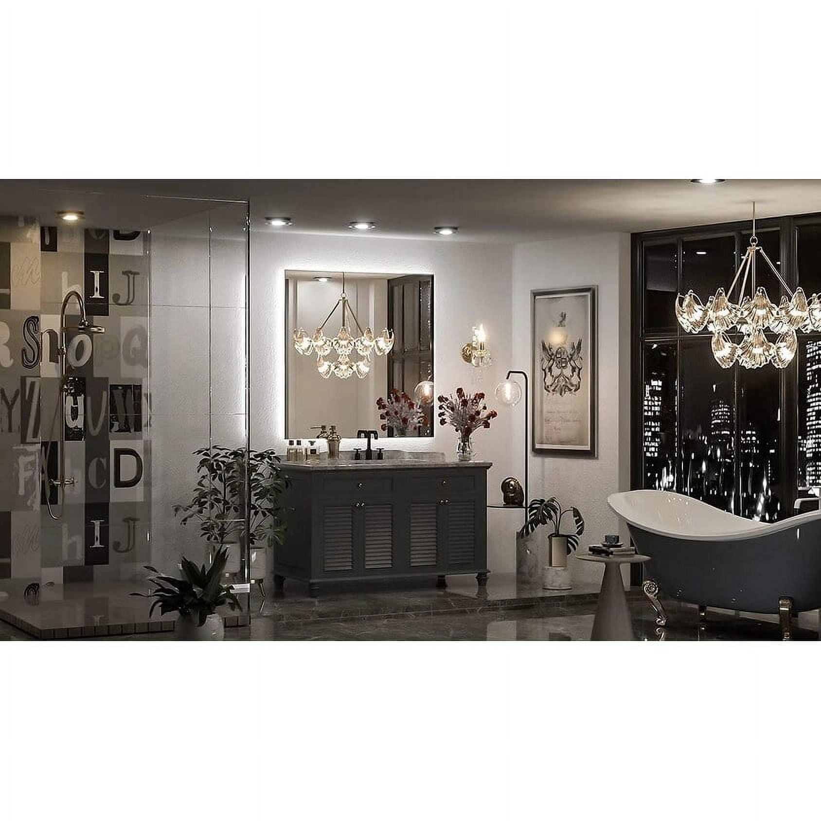 Free Shipping! \Keonjinn 28\\x36\\ LED Backlit Mirror, Anti Free Shipping! \Keonjinn 28\\x36\\ LED Backlit Mirror, Anti