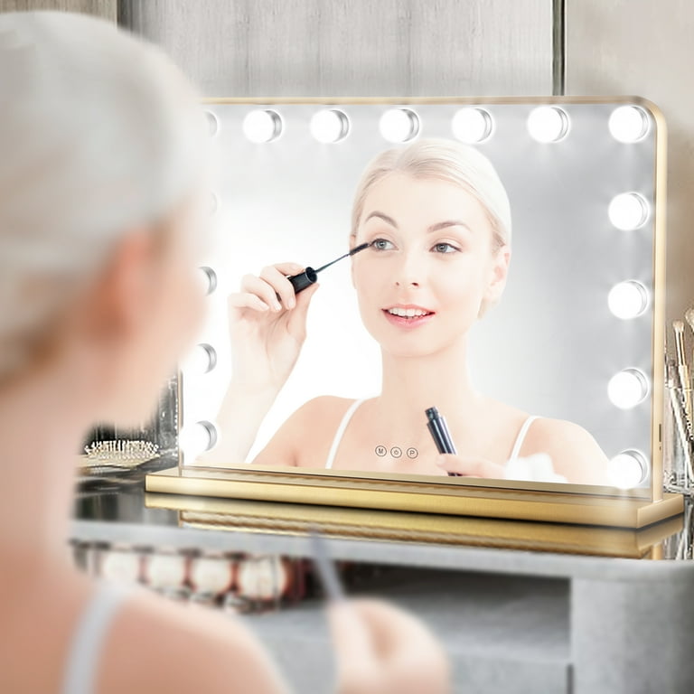 Dimmable makeup mirror hotsell