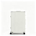 thumbnail image 1 of AMZFUN 20 Inch Luggage, Aluminium Frame, PC ABS Hard Shell Suitcases with Wheels, TSA Lock No Zipper, White, 1 of 8