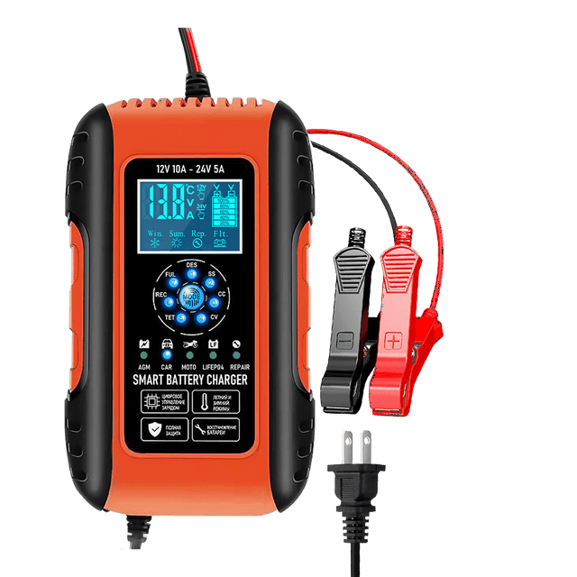 Kepeak 10Amp Battery Charger,Smart Automatic Maintainer Trickle