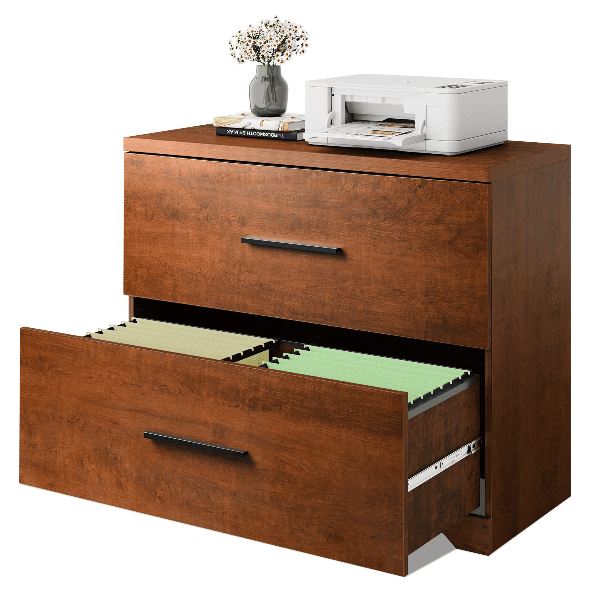 Kepeak 2 Drawer Wood Lateral File Storage Filing for