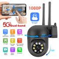 thumbnail image 1 of Kepeak 5G Smart Camera 1080p Indoor/Outdoor Security with Motion Detection, Black, 1 of 11