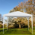 thumbnail image 1 of Kepooman 10'x 10'Canopy Tents for Outside, Waterproof Tents and Canopies for Wedding, Party, Commercial Event, White, 1 of 8