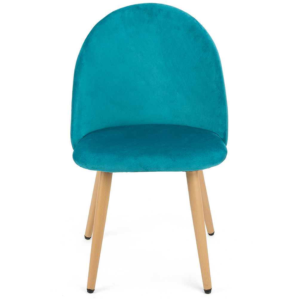 Kepooman 2Pcs Medieval Dining Chair, Chair for Kitchen, Makeup Chair with Soft Velvet Seat and Wooden Style Stool Legs, Accent Side Chair for Living Room, Sky Blue Kepooman 2Pcs Medieval Dining Chair, Chair for Kitchen, Makeup Chair with Soft Velvet Seat and Wooden Style Stool Legs, Accent Side Chair for Living Room, Sky Blue