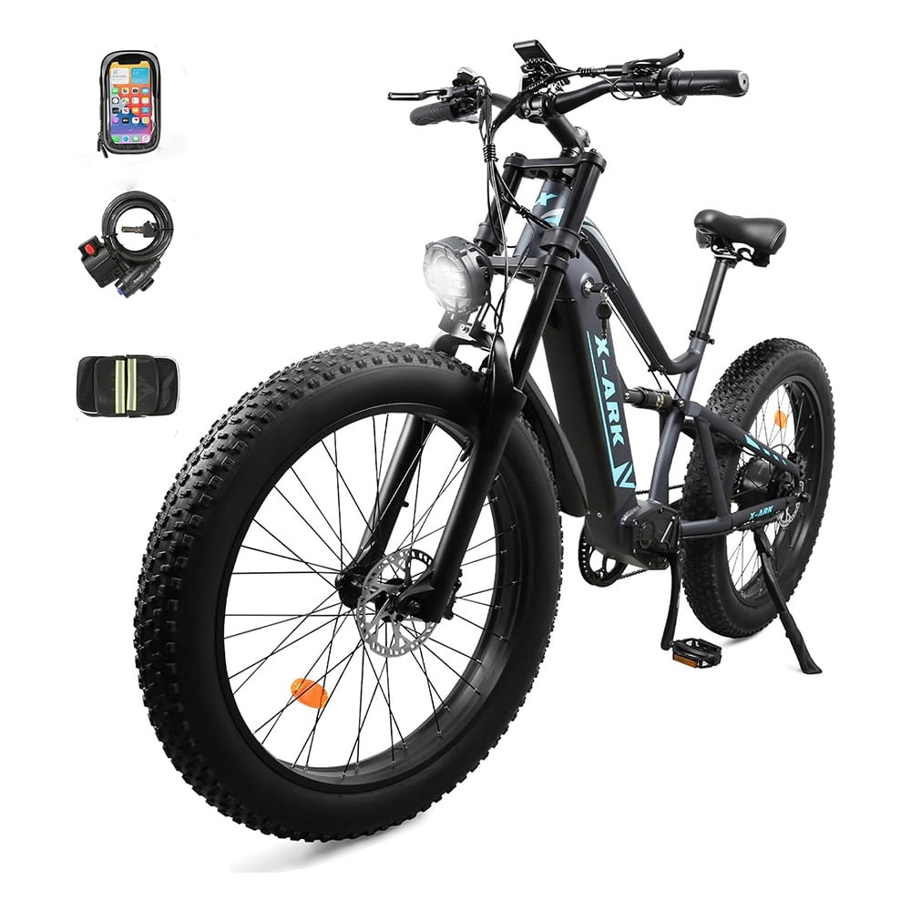 Kepooman City Ebikes Street E-Bike,Electric Bike,Electric Bike 1000W Motor Fat Tire 26x4 Mountain Bike[Unable to ship on weekends, please place orders with caution]