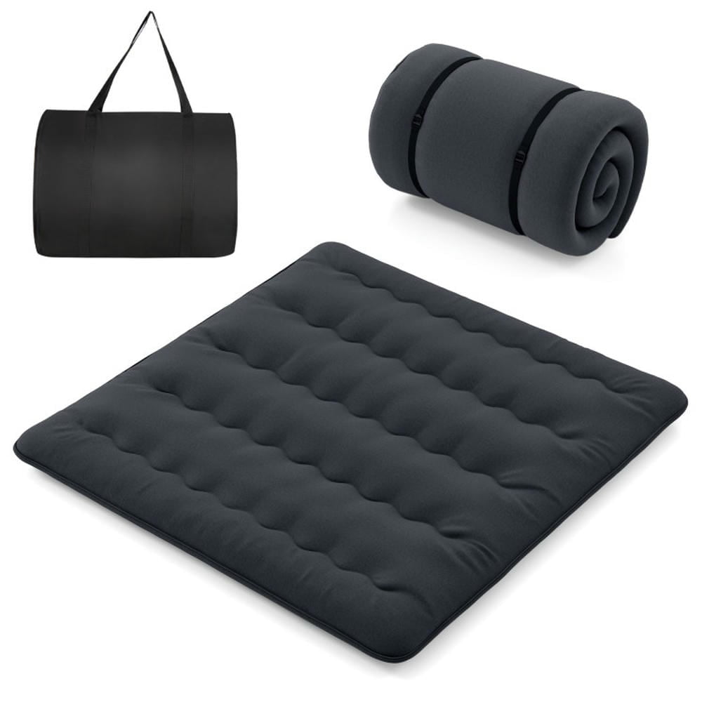 Kepooman Futon Mattress with Washable Cover and Foldable Mat-King Size