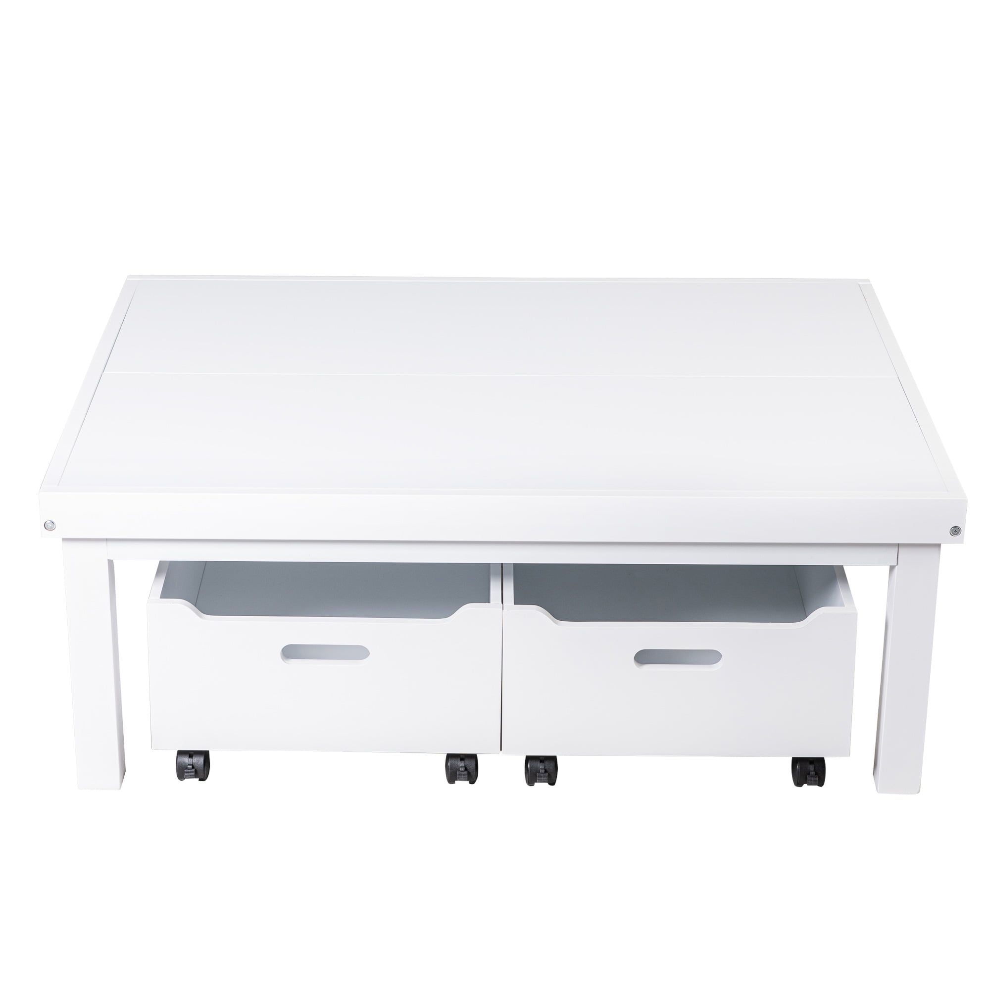 Kepooman Game Table for Children, Study Desk with Storage Box, Ideal for Arts and Crafts and Snack Time, White Kepooman Game Table for Children, Study Desk with Storage Box, Ideal for Arts and Crafts and Snack Time, White