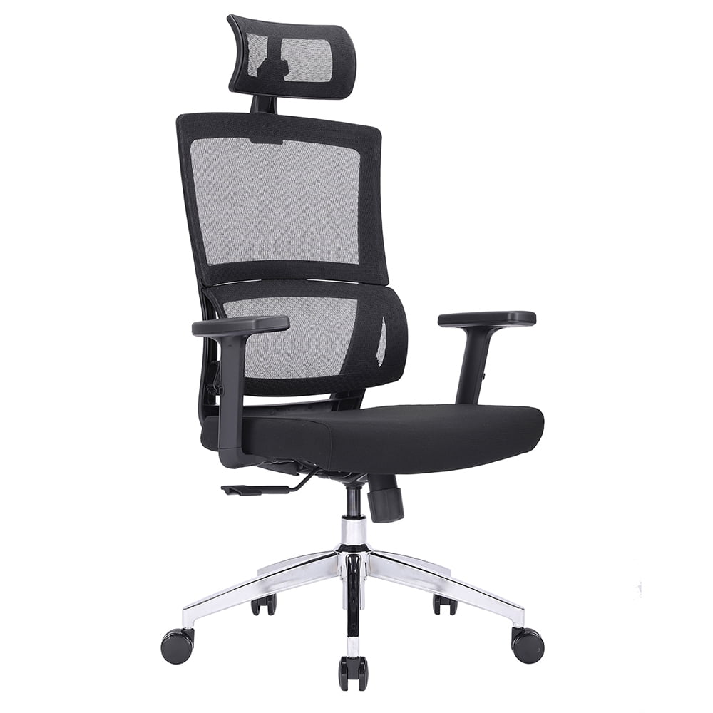 Kepooman Home Office Adjustable Rolling Mesh Computer Chair with High-Back & Lumbar Support, Black Kepooman Home Office Adjustable Rolling Mesh Computer Chair with High-Back & Lumbar Support, Black