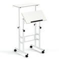 Kepooman Laptop Tables,Printer Stands,Mobile Standing Desk Height