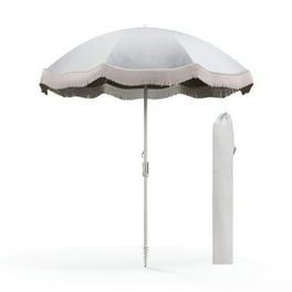vidaXL Beach Umbrella Hawaii Style Garden Patio Parasol Sunshade Multi Sizes Walmart