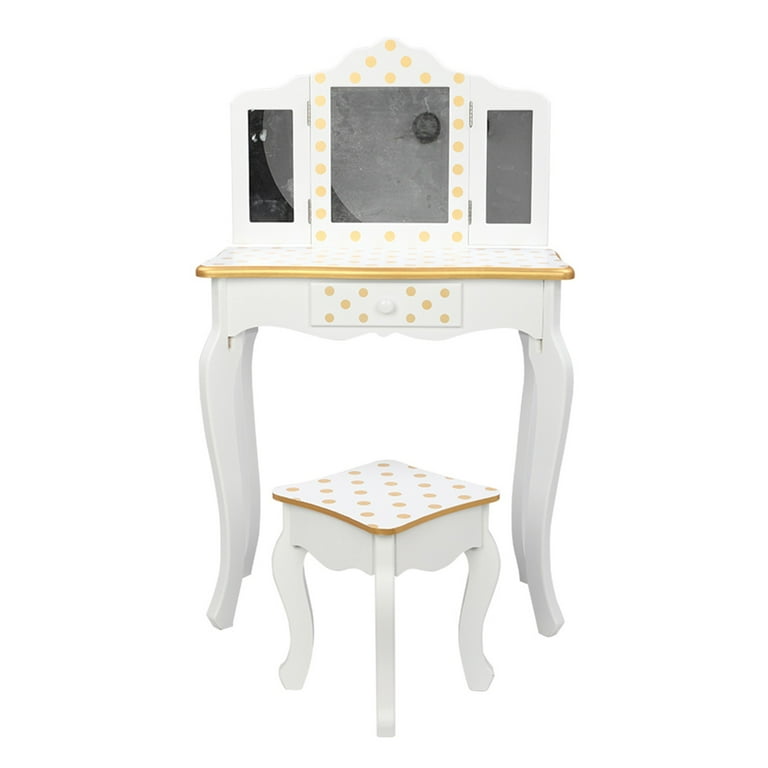 Fold up vanity chair best sale