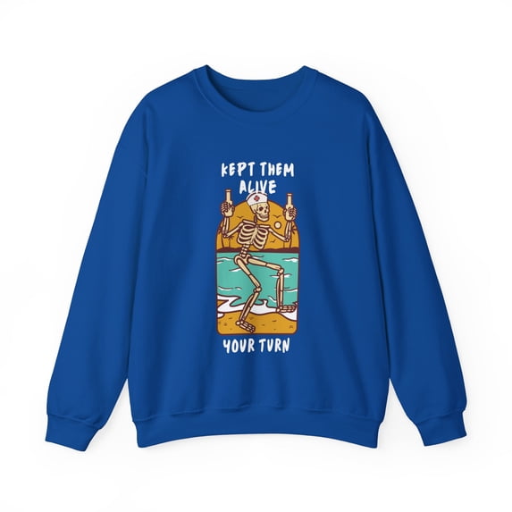 Kept Them Alive, your Turn- Unisex Heavy Blend™ Crewneck Sweatshirt