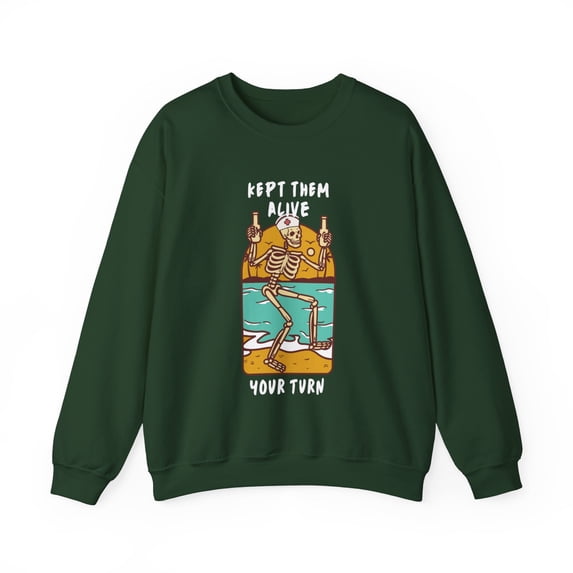 Kept Them Alive, your Turn- Unisex Heavy Blend™ Crewneck Sweatshirt
