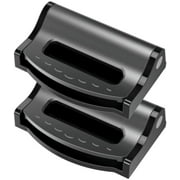 Keqkev Smart Adjuster Car Seatbelt, Abs Plastic Black, 0.15 Lb