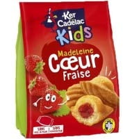 Ker Cadelac Madeleine Coeur Fraise (x13) 420g