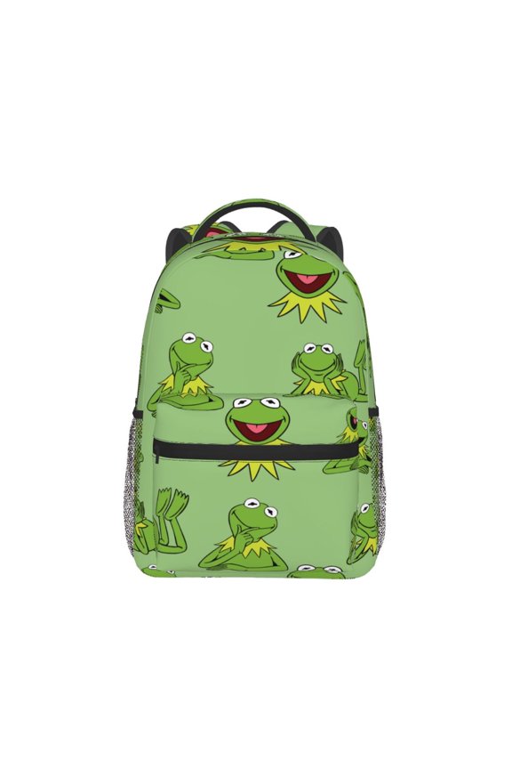 Ker-Mit The Frog Backpack Lightweight Backpack Large Capacity Portable Outdoor Travel Backpack Laptop Bag