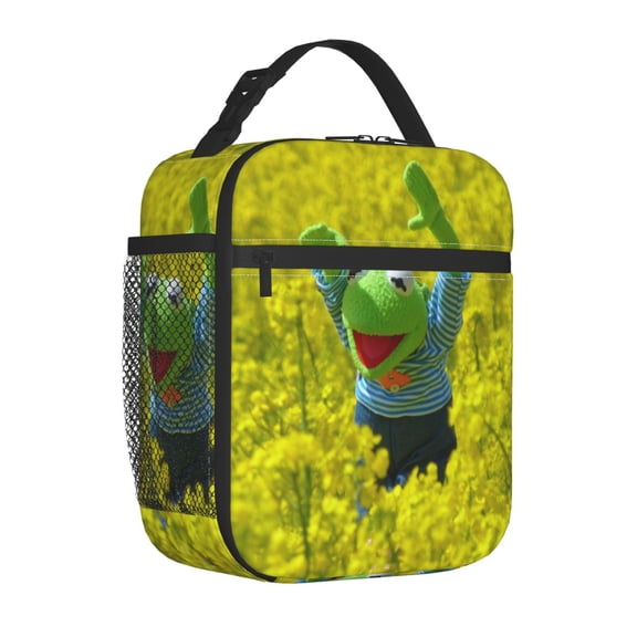 Ker-mit The Frog Lunch Box Insulated Lunch Bag Cute Lunch Box Suitable For Adult Work Office