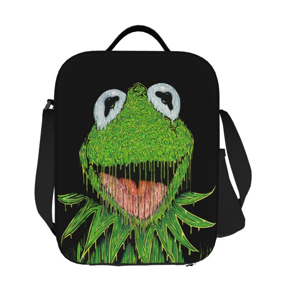 Ker-mit The Frog Lunch Box Insulated Lunch Bag Cute Lunch Box Suitable For Adult Work Office