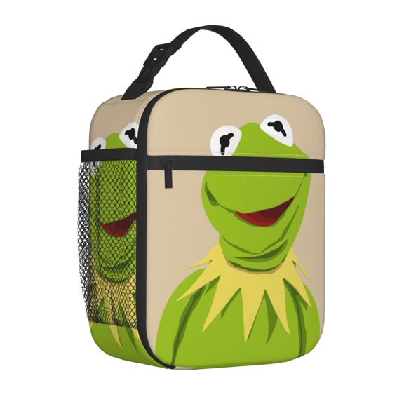 Ker-mit The Frog Lunch Box Insulated Lunch Bag Cute Lunch Box Suitable For Adult Work Office