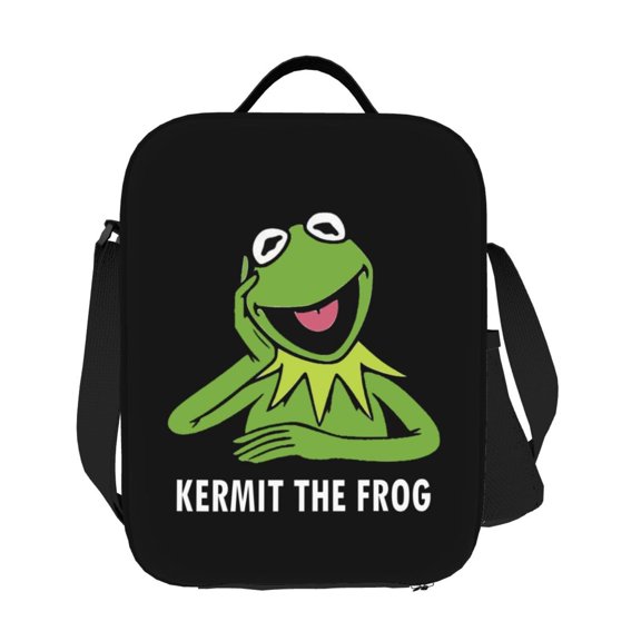 Ker-mit The Frog Lunch Box Insulated Lunch Bag Cute Lunch Box Suitable For Adult Work Office