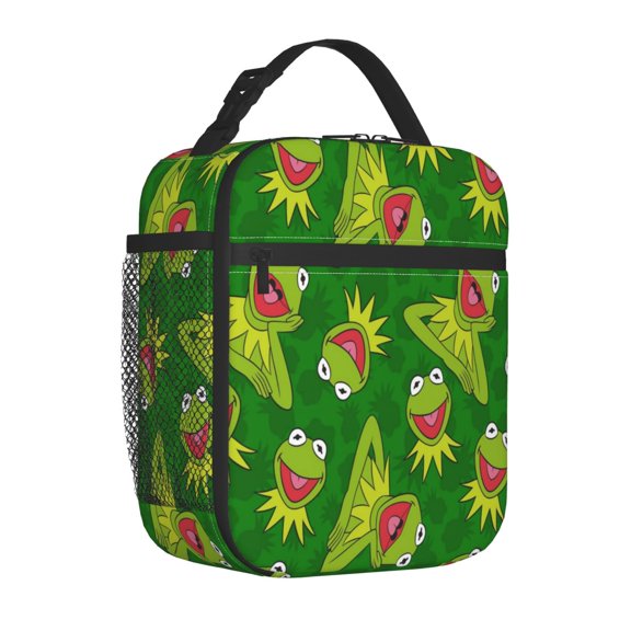 Ker-mit The Frog Lunch Box Insulated Lunch Bag Cute Lunch Box Suitable For Adult Work Office