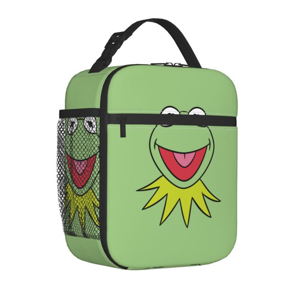 Ker-mit The Frog Lunch Box Insulated Lunch Bag Cute Lunch Box Suitable For Adult Work Office