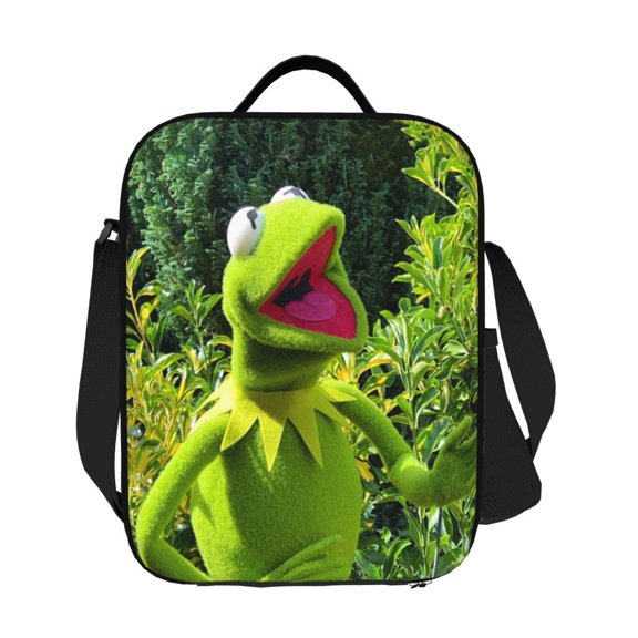 Ker-mit The Frog Lunch Box Insulated Lunch Bag Cute Lunch Box Suitable For Adult Work Office