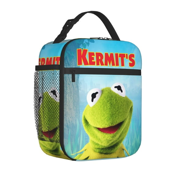 Ker-mit The Frog Lunch Box Insulated Lunch Bag Cute Lunch Box Suitable For Adult Work Office